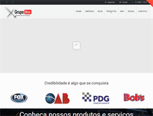 Tablet Screenshot of grupomax.com.br